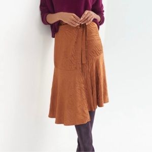 Maeve Silk-Feel Wrap Skirt from Anthropologie - Brand New with Tags!